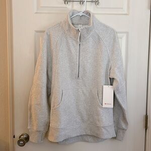 lululemon Scuba oversized Funnel Neck Half Zip